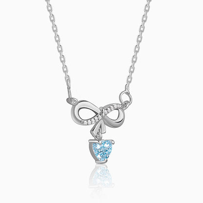 Silver Only Us Necklace
