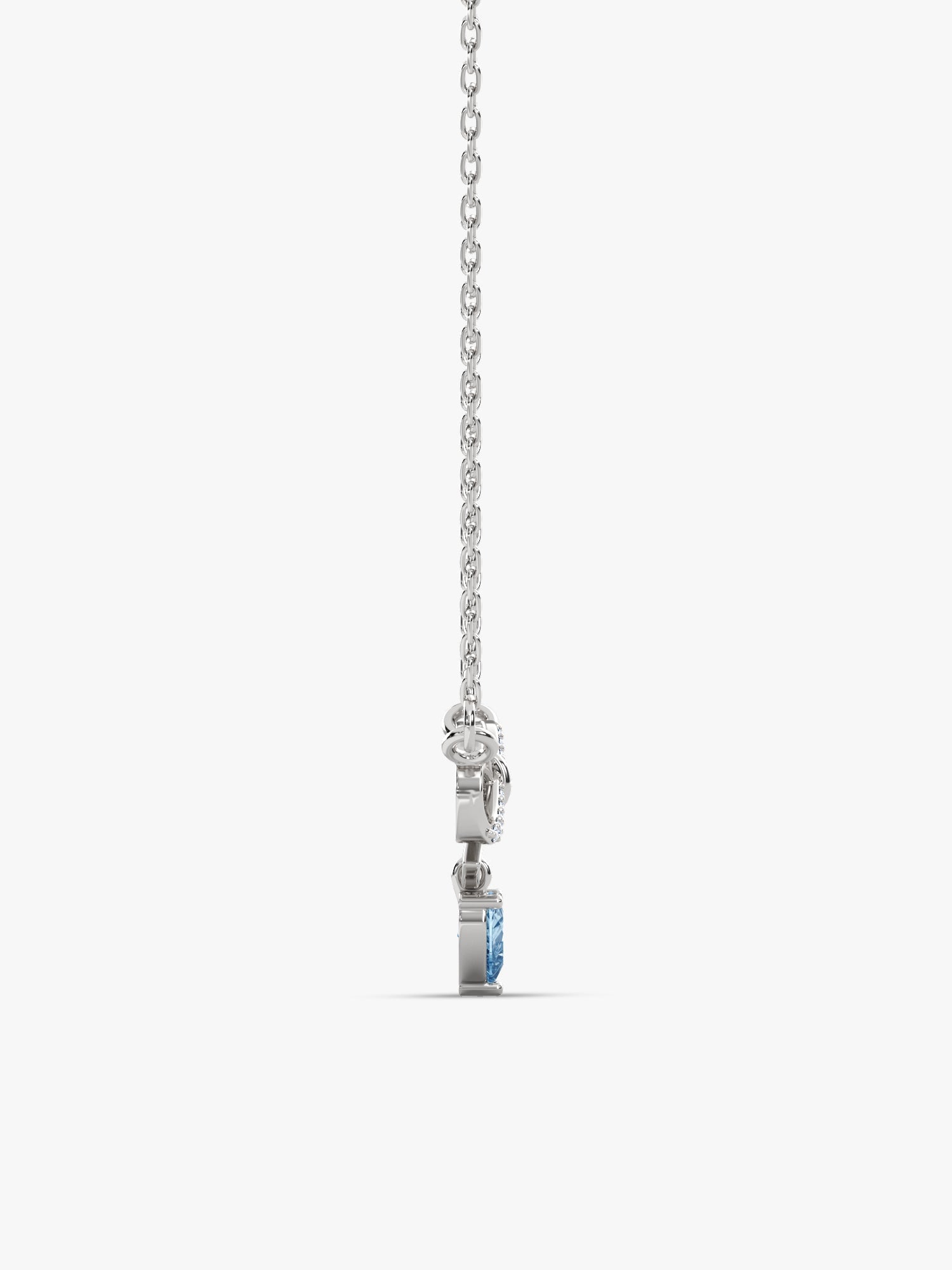 Silver Only Us Necklace