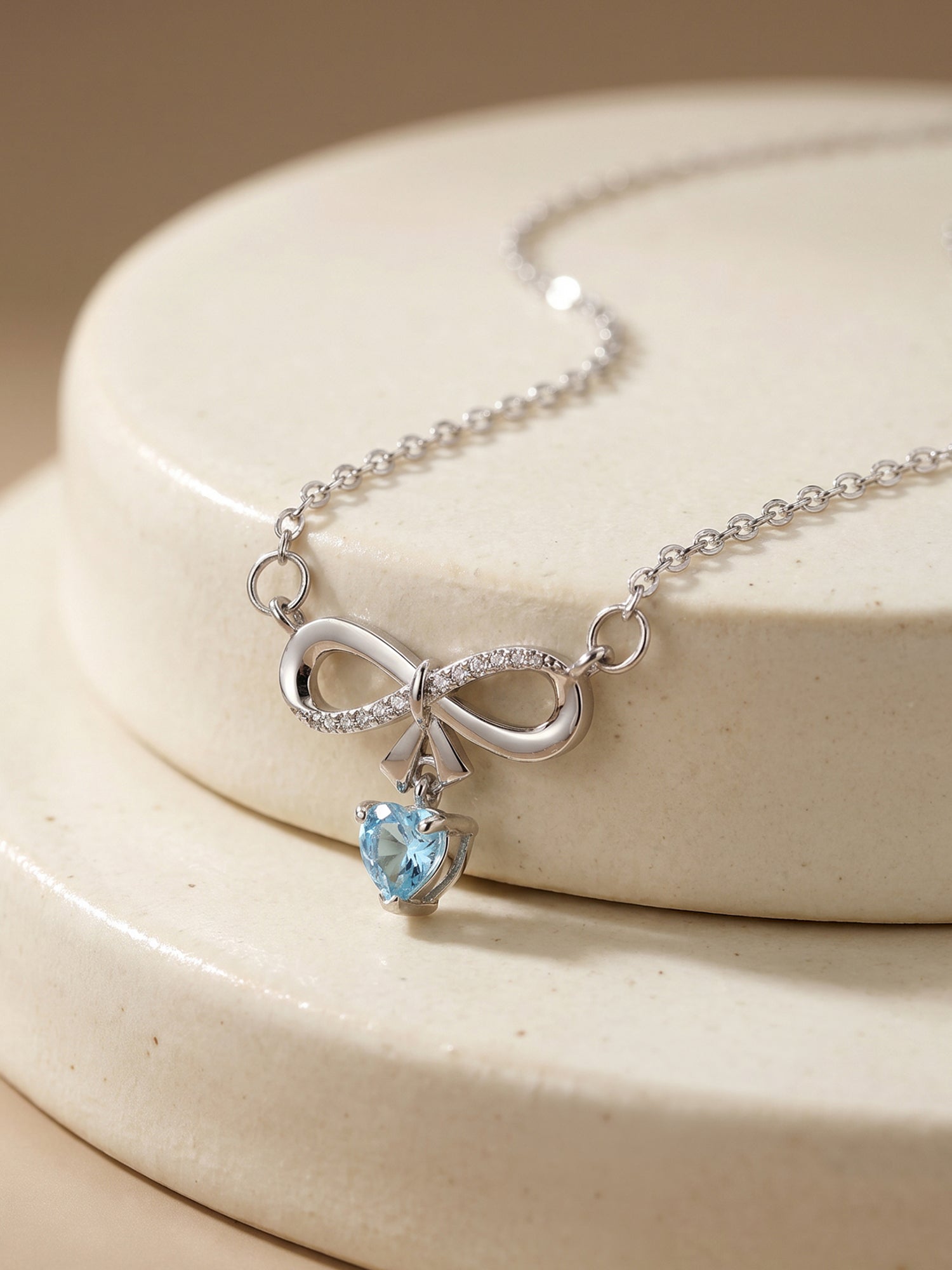 Silver Only Us Necklace
