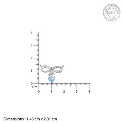 Silver Only Us Necklace