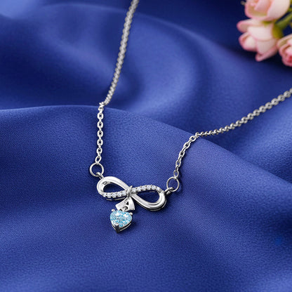 Silver Only Us Necklace