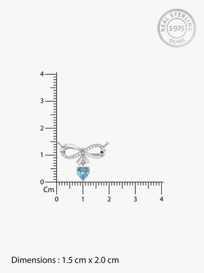 Silver Only Us Necklace