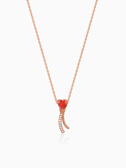 Rose Gold Sway With Me Necklace