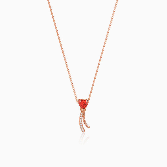 Rose Gold Sway With Me Necklace