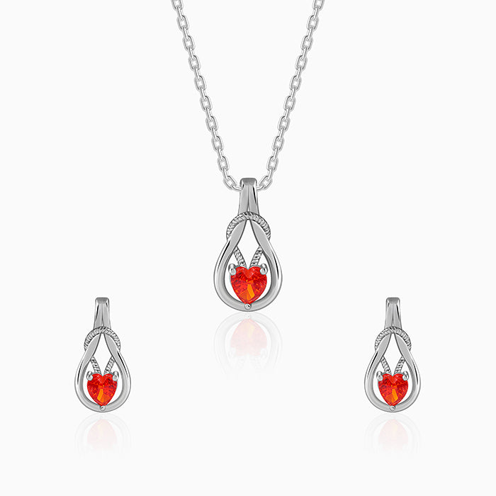 Silver Silent Vows Set