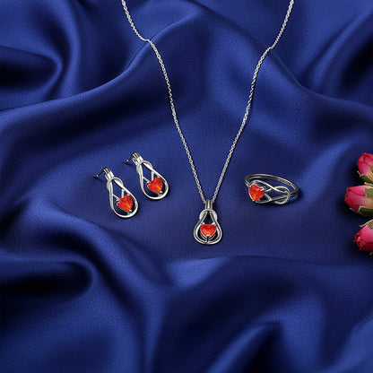 Silver Silent Vows Set of Three