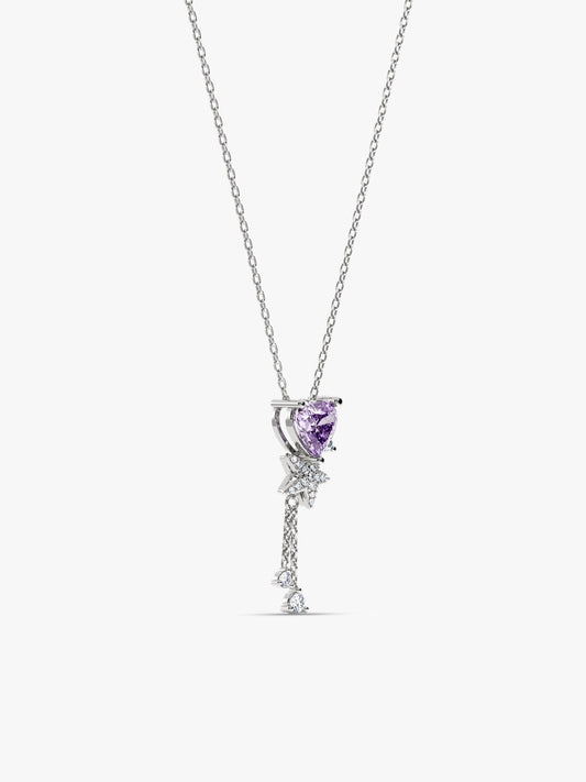 Silver Forever Held Necklace