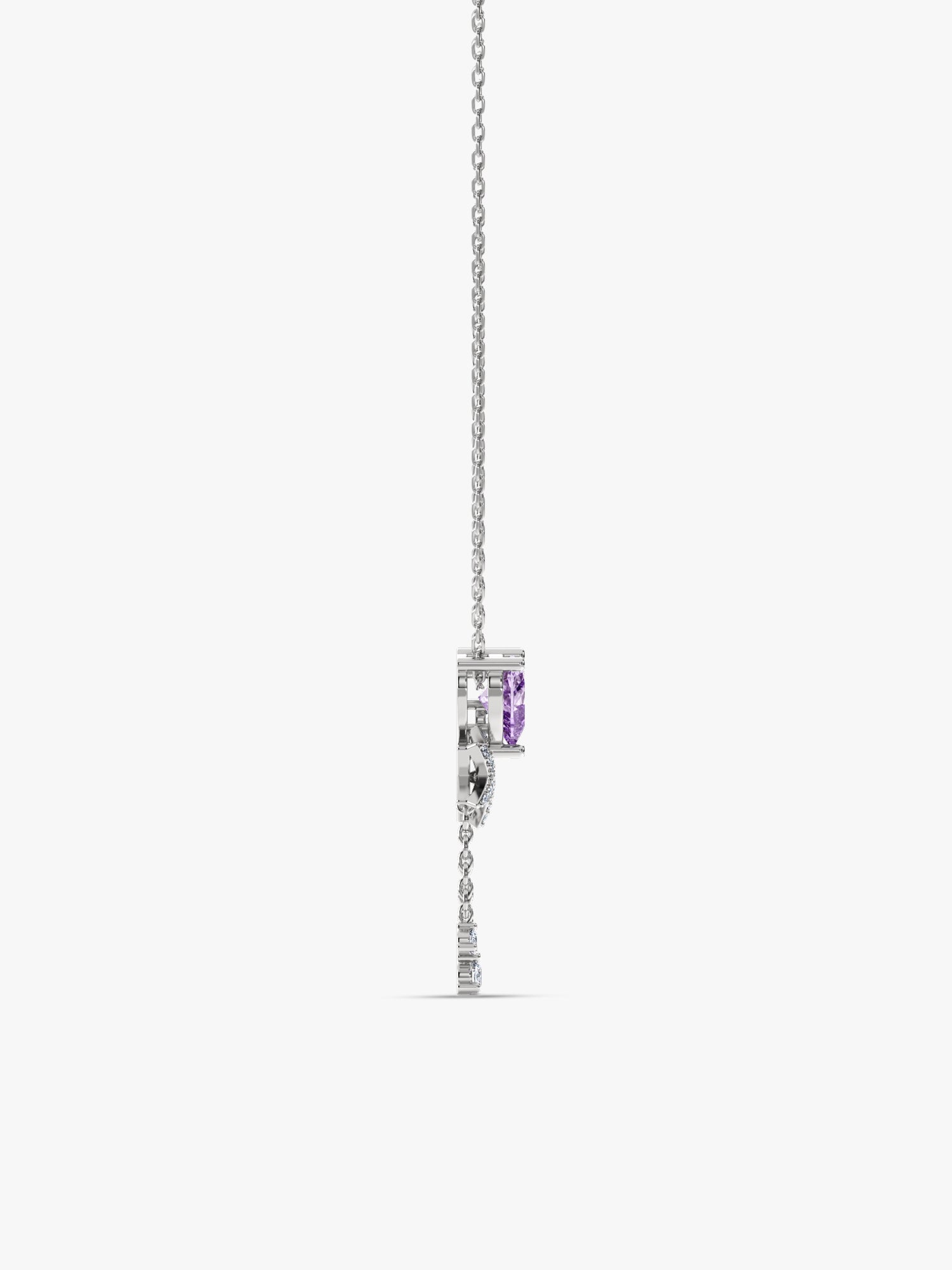Silver Forever Held Necklace