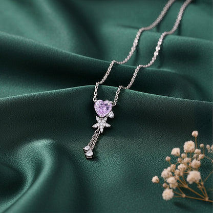 Silver Forever Held Necklace