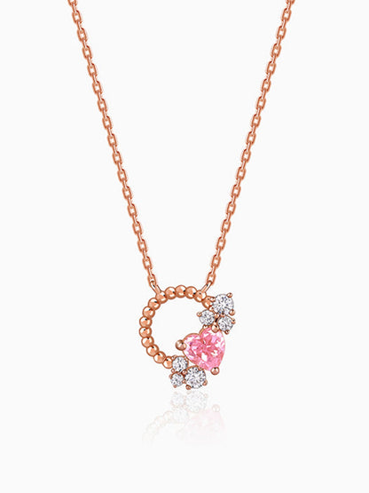 Rose Gold Heartbound Necklace