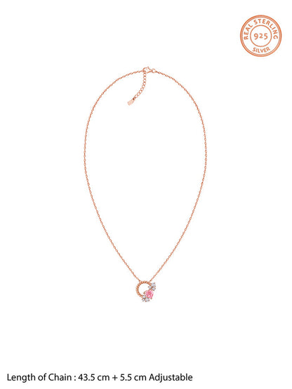 Rose Gold Heartbound Necklace