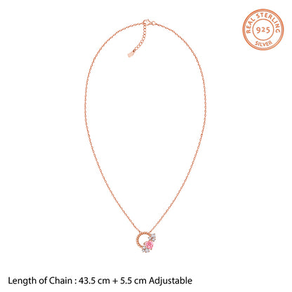 Rose Gold Heartbound Necklace