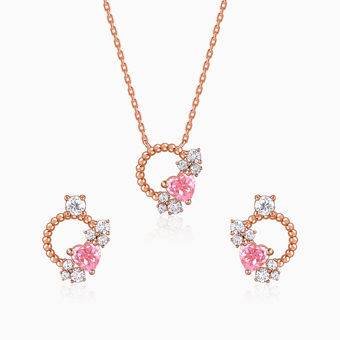 Rose Gold Heartbound Set