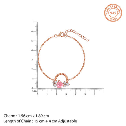 Rose Gold Heartbound Set of 3
