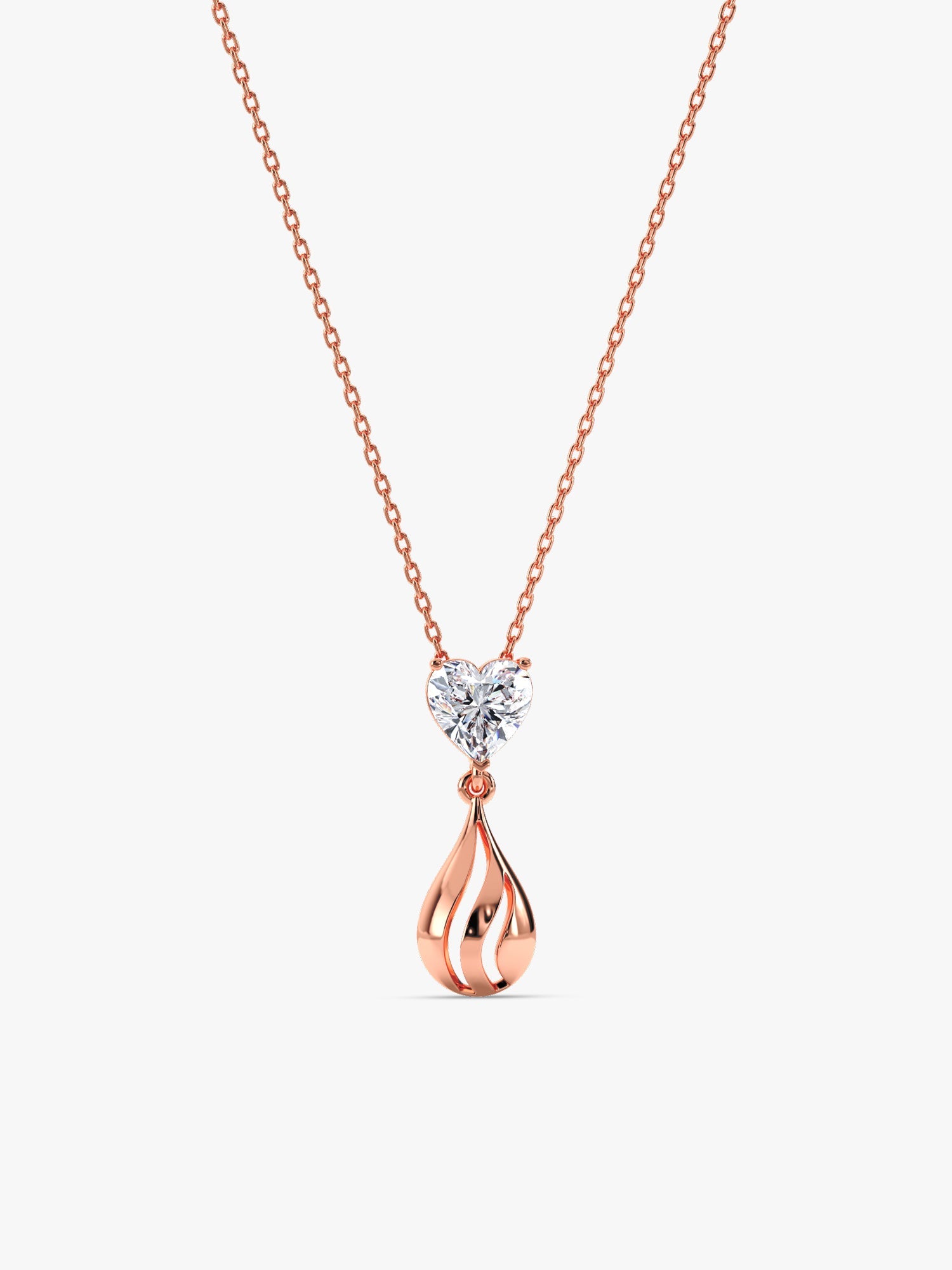 Rose Gold Unsaid Love Necklace
