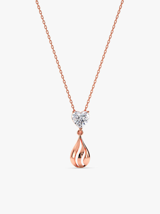 Rose Gold Unsaid Love Necklace