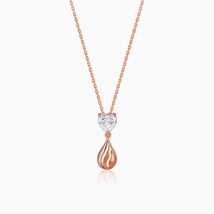 Rose Gold Unsaid Love Necklace