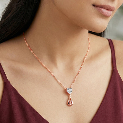 Rose Gold Unsaid Love Necklace