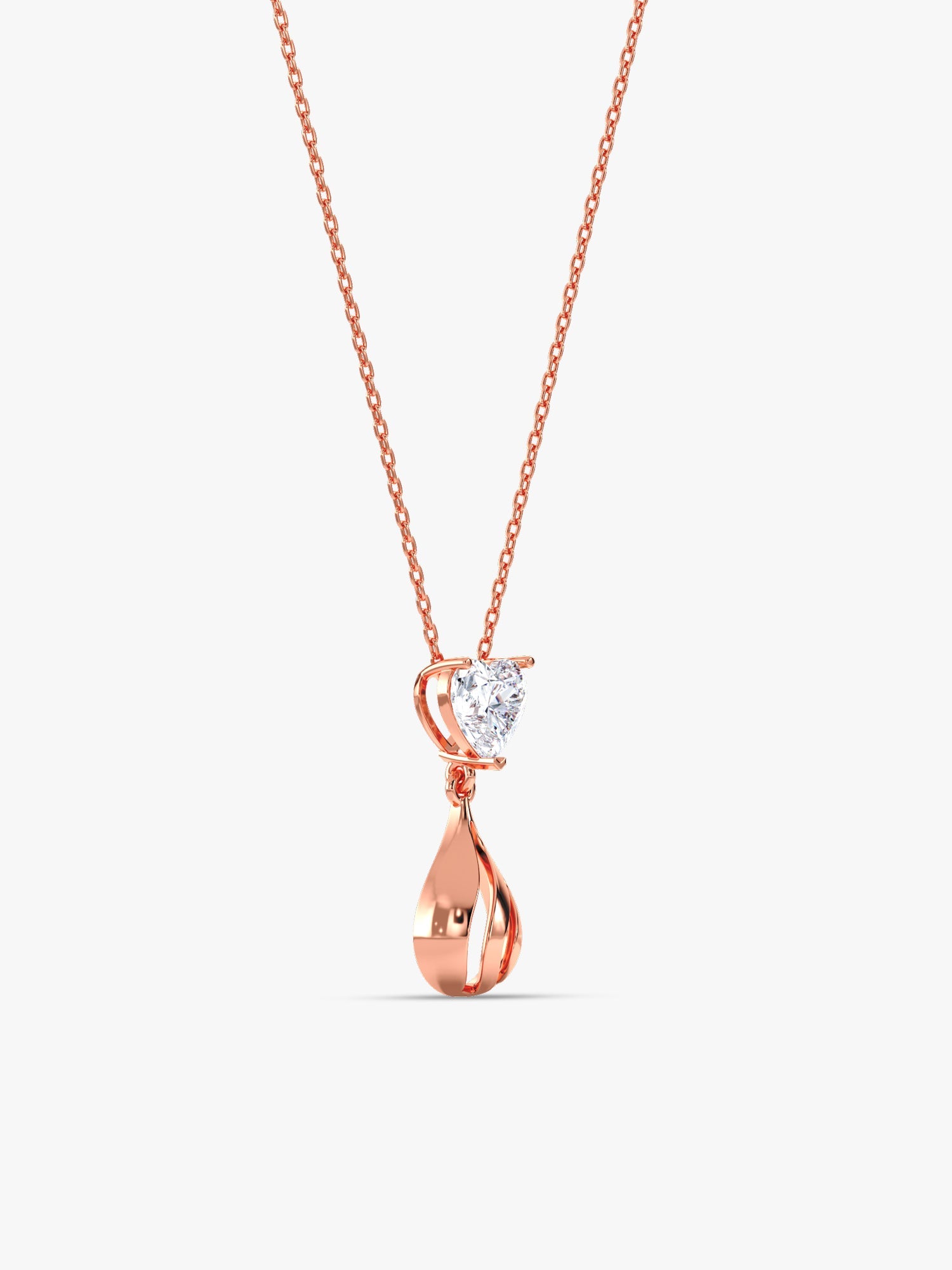 Rose Gold Unsaid Love Necklace