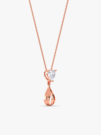 Rose Gold Unsaid Love Necklace