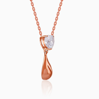 Rose Gold Unsaid Love Necklace