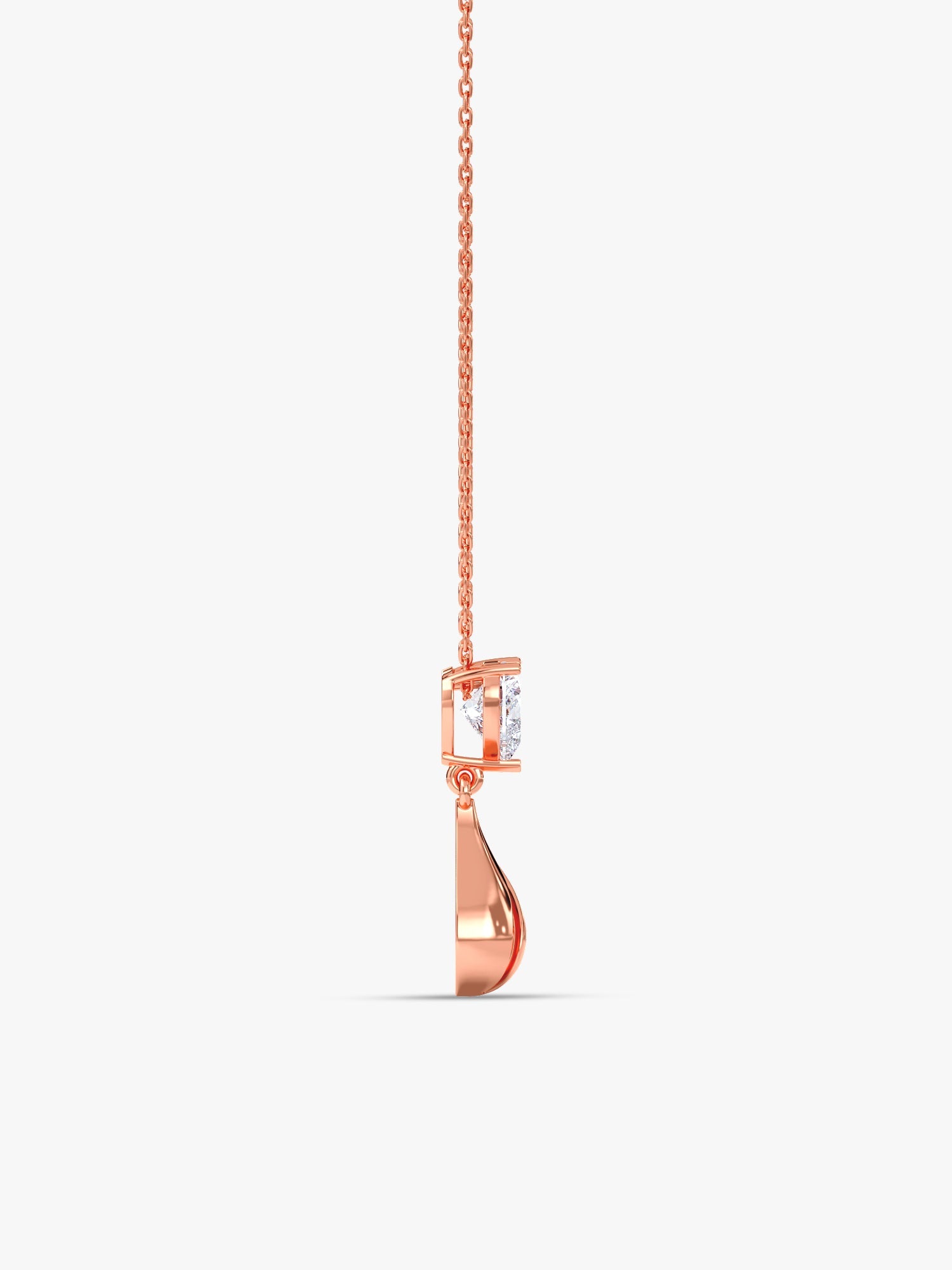 Rose Gold Unsaid Love Necklace