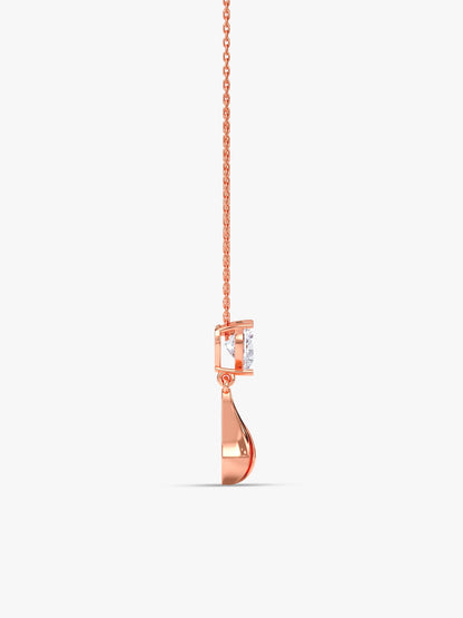 Rose Gold Unsaid Love Necklace