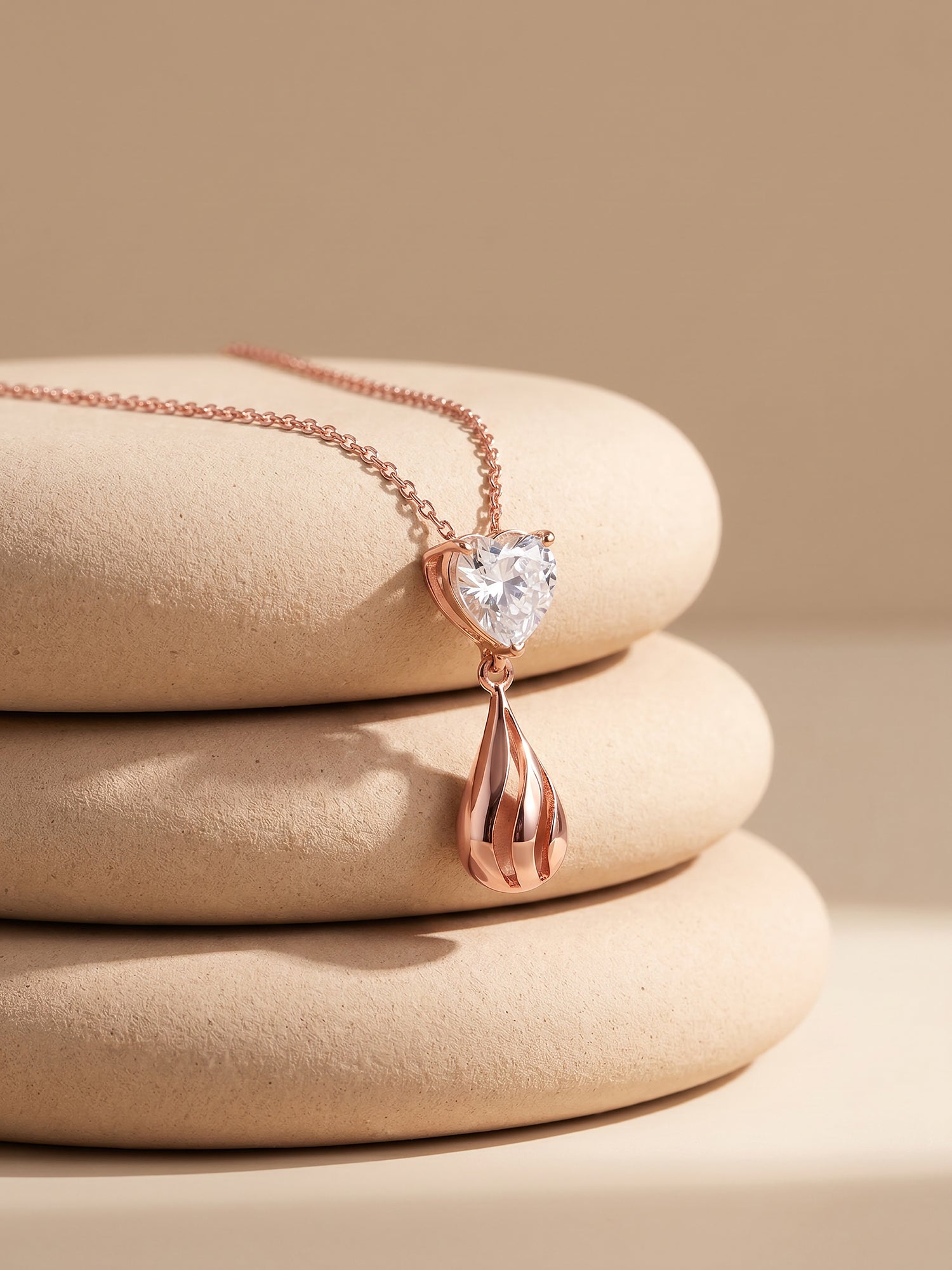 Rose Gold Unsaid Love Necklace