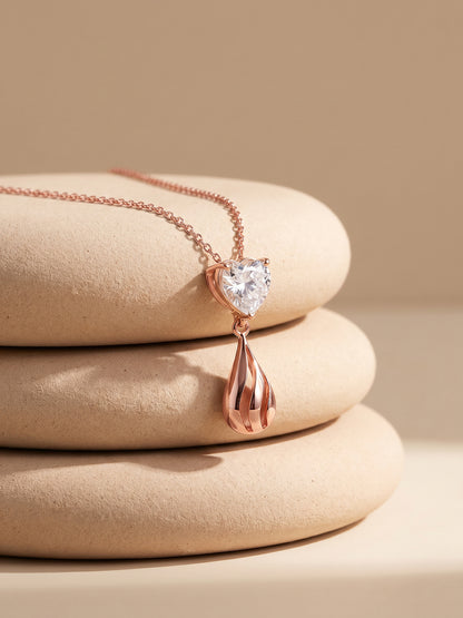 Rose Gold Unsaid Love Necklace