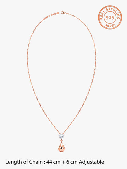 Rose Gold Unsaid Love Necklace