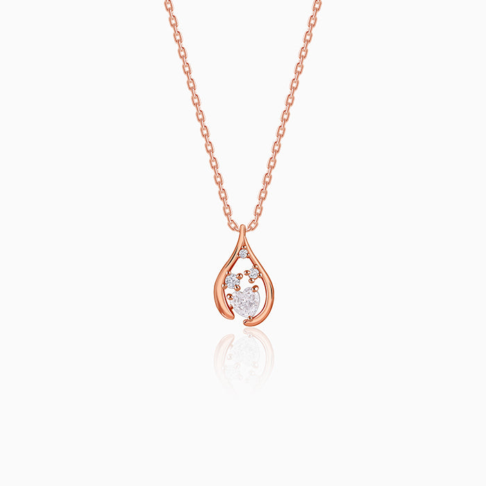 Rose Gold All of Me Necklace