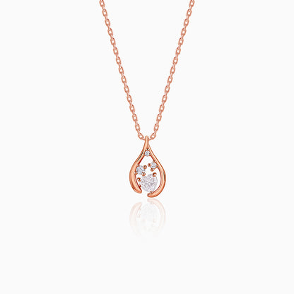 Rose Gold All of Me Necklace