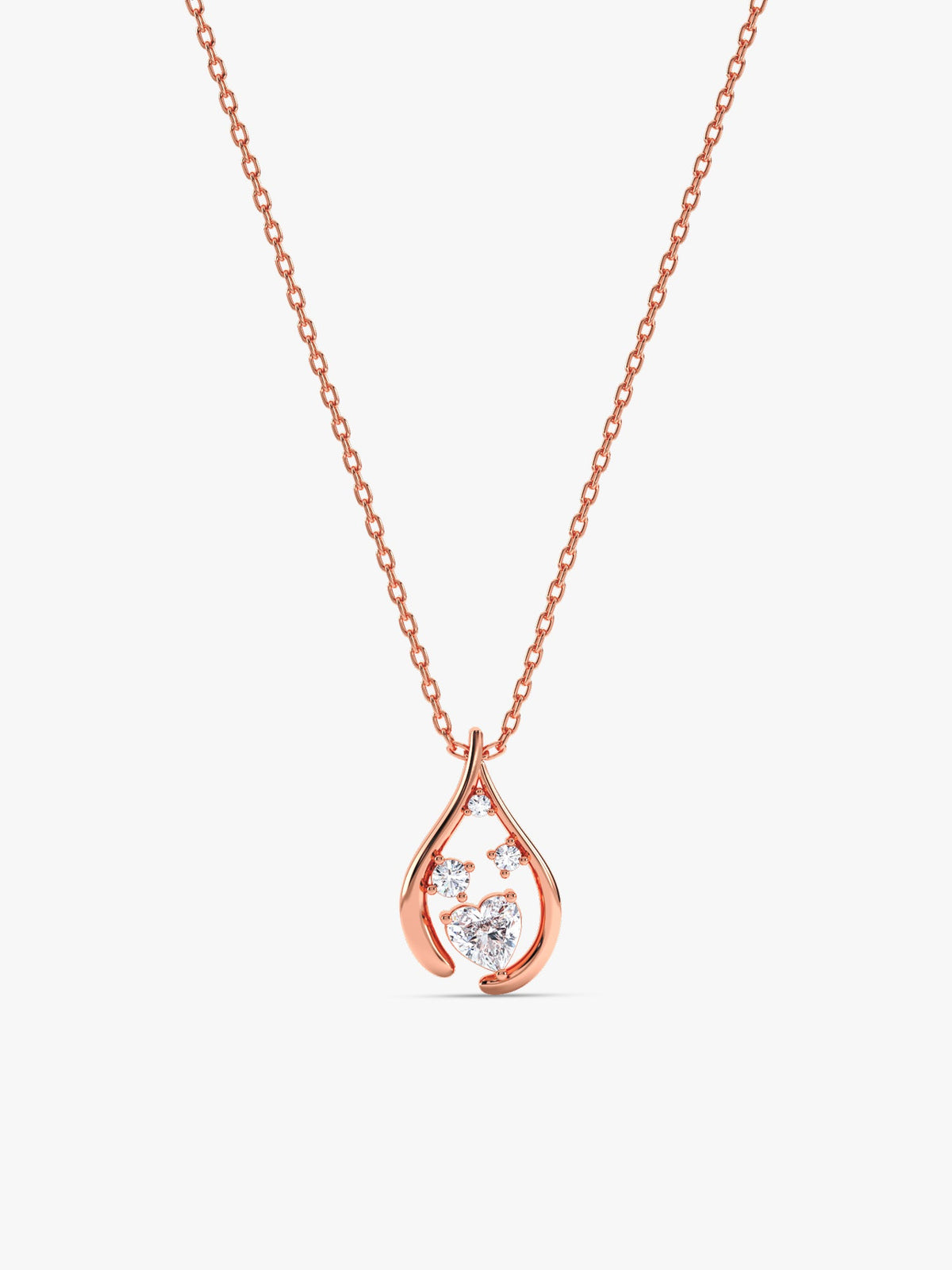 Kriti Sanon Rose Gold All of Me Necklace