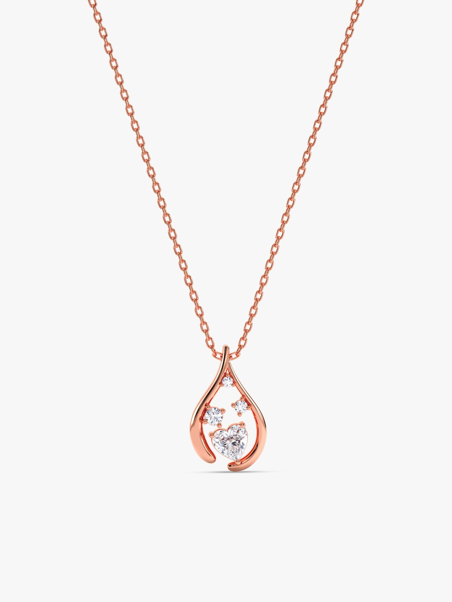 Kriti Sanon Rose Gold All of Me Necklace