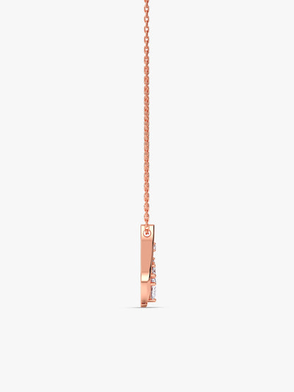 Kriti Sanon Rose Gold All of Me Necklace