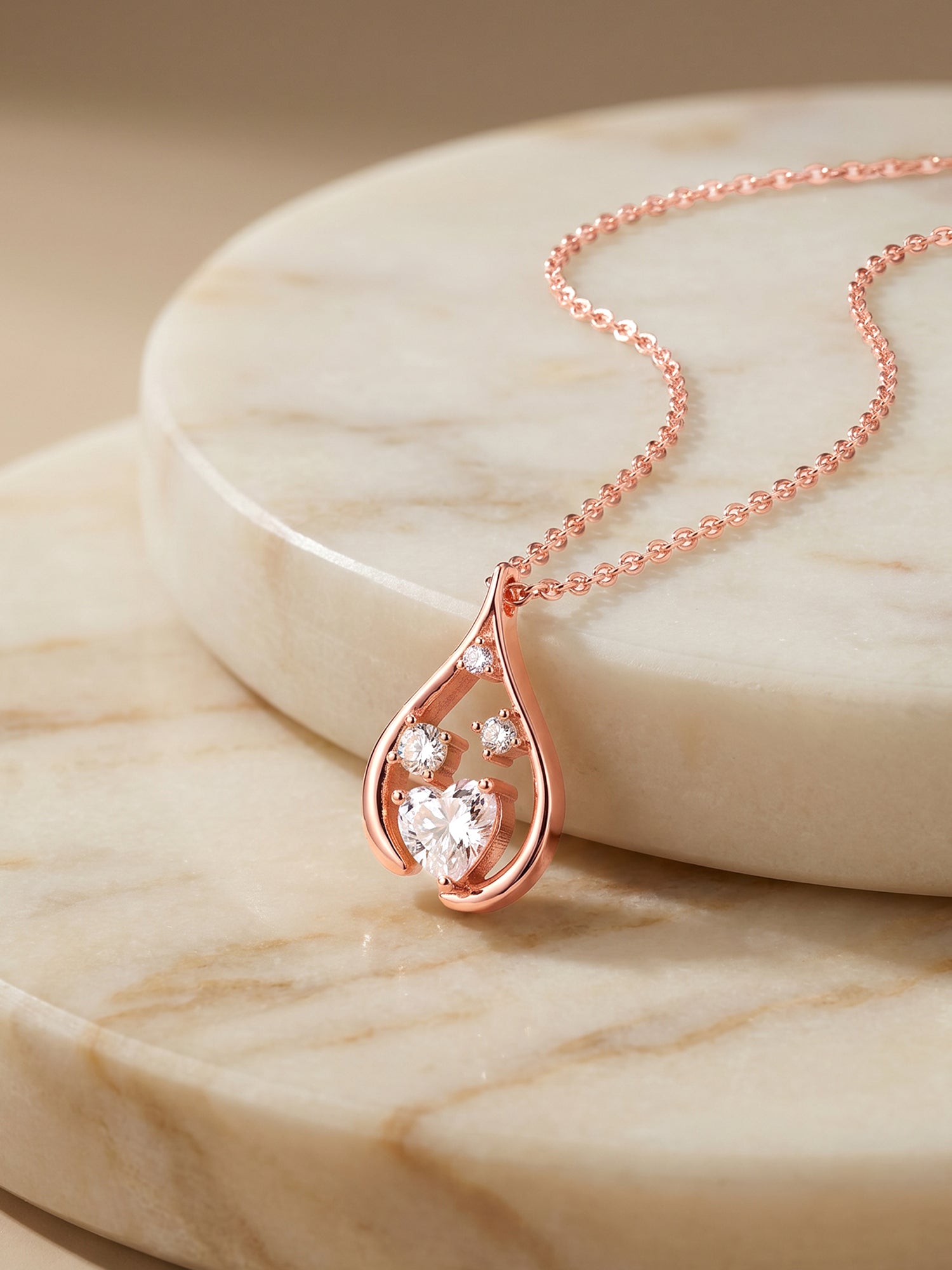 Kriti Sanon Rose Gold All of Me Necklace