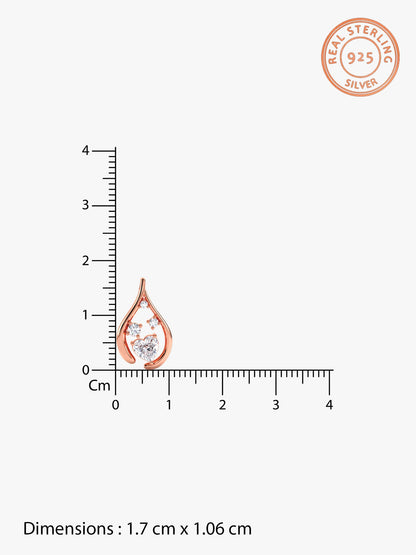 Kriti Sanon Rose Gold All of Me Necklace