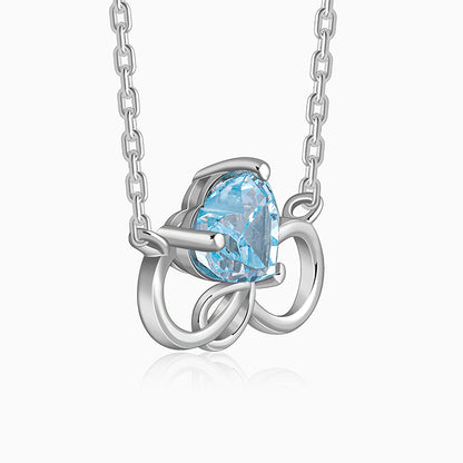 Silver Unending Love Necklace