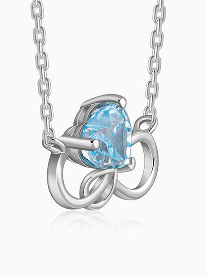 Silver Unending Love Necklace