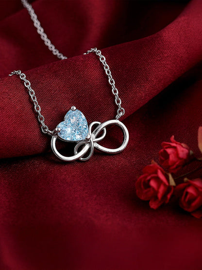 Silver Unending Love Necklace