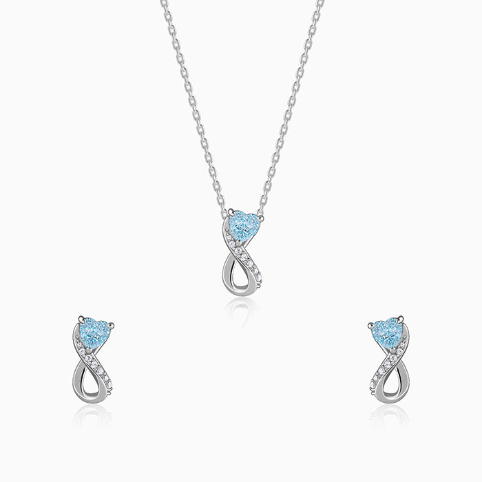 Silver Heart Everlasting Set