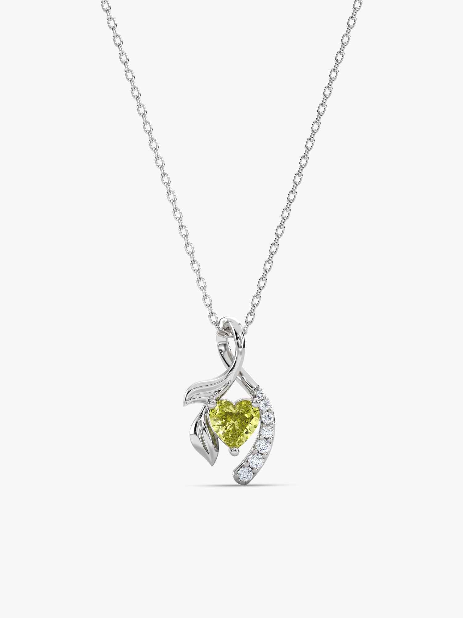 Silver At Last Pendant With Link Chain