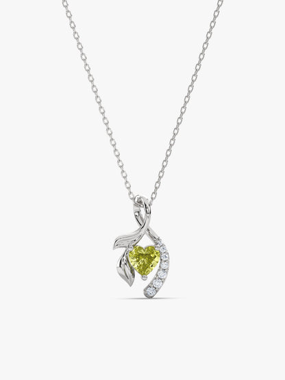 Silver At Last Pendant With Link Chain