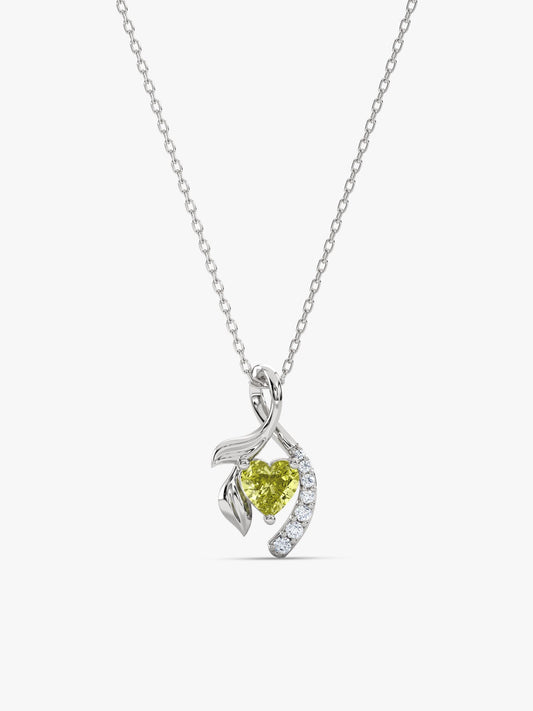 Silver At Last Pendant With Link Chain