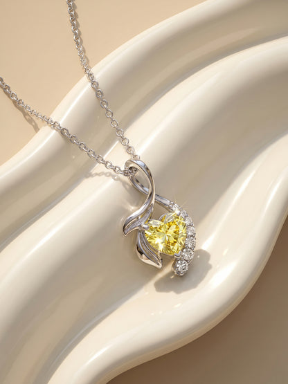 Silver At Last Pendant With Link Chain