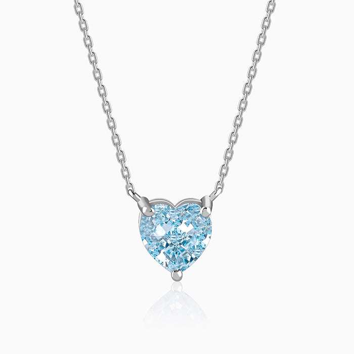 Silver Kiss Me Necklace