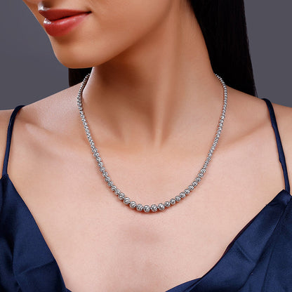 Silver Light It Up Necklace