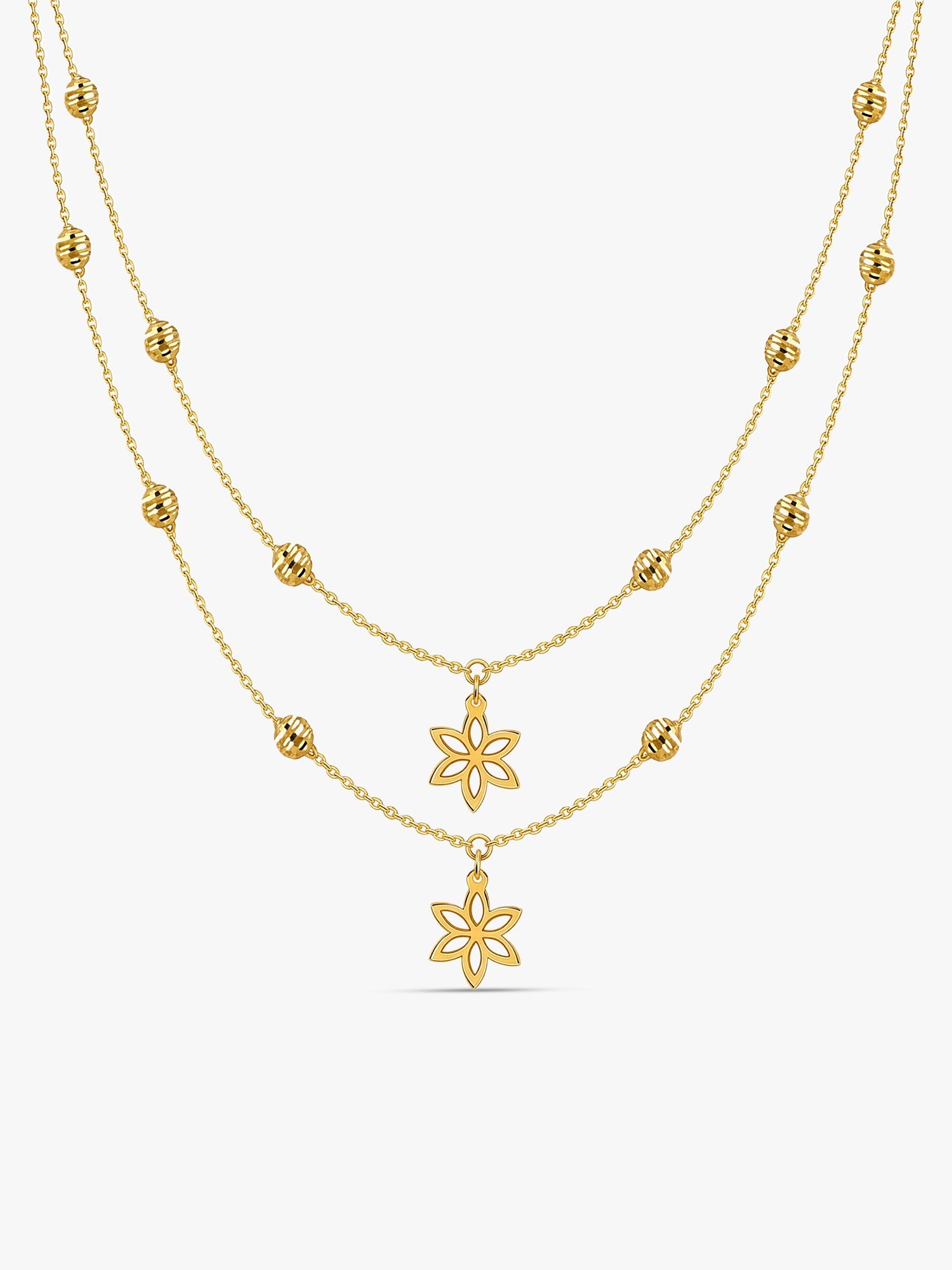 Golden Piece of Me Layered Necklace