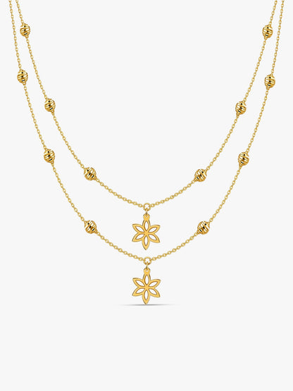 Golden Piece of Me Layered Necklace