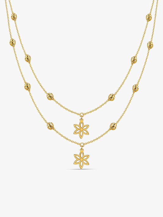 Golden Piece of Me Layered Necklace